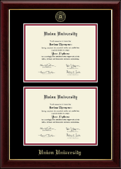 Union University diploma frame - Double Diploma Frame in Gallery