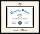 University of Delaware diploma frame - Icon in Gotham