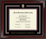 Freed-Hardeman University diploma frame - Showcase Diploma Frame in Encore