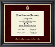 Freed-Hardeman University diploma frame - Regal Diploma Frame in Noir
