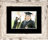 Photo Frames photo frame - Sports Photo Frame in Barnwood White