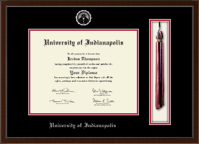 University of Indianapolis diploma frame - Tassel & Cord Diploma Frame in Delta
