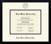 Kent State University diploma frame - Icon in Gotham