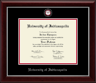 University of Indianapolis diploma frame - Masterpiece Medallion Diploma Frame in Gallery Silver