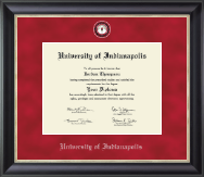 University of Indianapolis diploma frame - Regal Diploma Frame in Noir