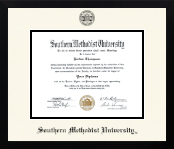 Southern Methodist University diploma frame - Icon in Gotham