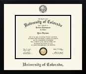 University of Colorado diploma frame - Icon in Gotham