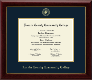 Lorain County Community College diploma frame - Gold Embossed Diploma Frame in Gallery