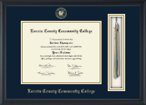 Lorain County Community College diploma frame - Tassel & Cord Diploma Frame in Obsidian