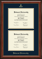 Belmont University diploma frame - Double Diploma Frame in Lancaster