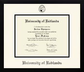 University of Redlands diploma frame - Icon in Gotham