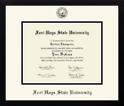 Fort Hays State University diploma frame - Icon in Gotham