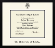 The University of Toledo diploma frame - Icon in Gotham