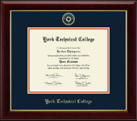 York Tech diploma frame - Gold Embossed Diploma Frame in Gallery