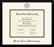 Santa Clara University diploma frame - Icon in Gotham