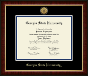 Georgia State University diploma frame - Gold Engraved Medallion Diploma Frame in Murano