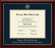 Georgia State University diploma frame - Gold Embossed Diploma Frame in Gallery