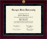 Georgia State University diploma frame - Millennium Gold Engraved Diploma Frame in Cordova