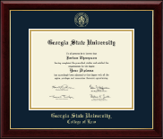 Georgia State University diploma frame - Gold Embossed Diploma Frame in Gallery