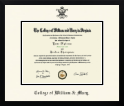 William & Mary diploma frame - Icon in Gotham