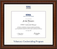 International City County Management Association certificate frame - Dimensions Certificate Frame in Austin
