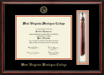 West Virginia Wesleyan College diploma frame - Tassel & Cord Diploma Frame in Southport