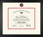 United States Marine Corps certificate frame - Dimensions 250th Anniversary Certificate Frame in Arena