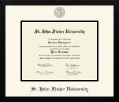 St. John Fisher University diploma frame - Icon in Gotham