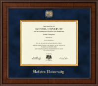 Hofstra University diploma frame - Presidential Masterpiece Diploma Frame in Madison