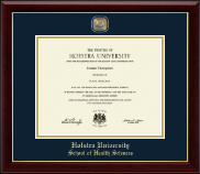 Hofstra University diploma frame - Masterpiece Medallion Diploma Frame in Gallery