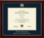 Hofstra University diploma frame - Masterpiece Medallion Diploma Frame in Gallery