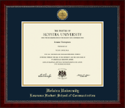 Hofstra University diploma frame - Gold Engraved Medallion Diploma Frame in Sutton