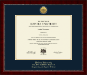 Hofstra University diploma frame - Gold Engraved Medallion Diploma Frame in Sutton