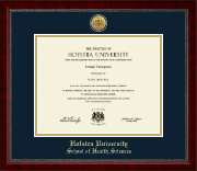 Hofstra University diploma frame - Gold Engraved Medallion Diploma Frame in Sutton