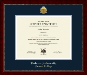 Hofstra University diploma frame - Gold Engraved Medallion Diploma Frame in Sutton