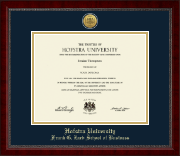 Hofstra University diploma frame - Gold Engraved Medallion Diploma Frame in Sutton