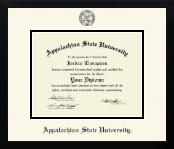 Appalachian State University diploma frame - Icon in Gotham