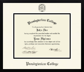 Presbyterian College diploma frame - Icon in Gotham