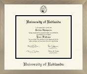 University of Redlands diploma frame - Icon in Light Champagne