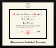 Massachusetts Institute of Technology diploma frame - Icon in Gotham