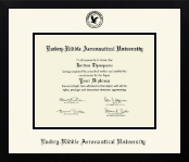 Embry-Riddle Aeronautical University diploma frame - Icon in Gotham