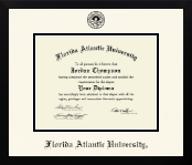 Florida Atlantic University diploma frame - Icon in Gotham