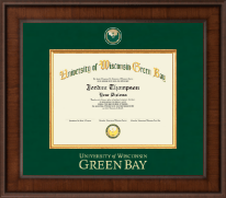 University of Wisconsin Green Bay diploma frame - Presidential Masterpiece Diploma Frame in Madison