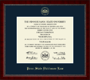Pennsylvania State University diploma frame - Gold Embossed Diploma Frame in Sutton