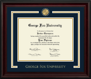 George Fox University diploma frame - Showcase Diploma Frame in Encore