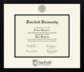 Fairfield University diploma frame - Icon in Gotham