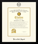 PTIN Directory Inc. certificate frame - Enrolled Agent Dimensions Certificate Frame in Gotham