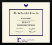 Florida Polytechnic University diploma frame - Dimensions Diploma Frame in Gotham