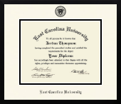 East Carolina University diploma frame - Icon in Gotham