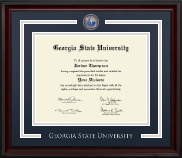 Georgia State University diploma frame - Showcase Diploma Frame in Encore